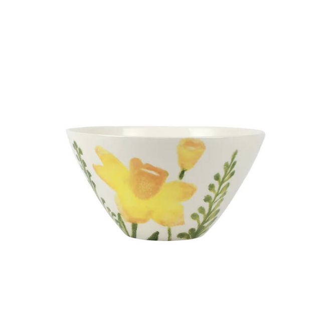 Vietri Fiori Di Campo Daffodil Cereal Bowl