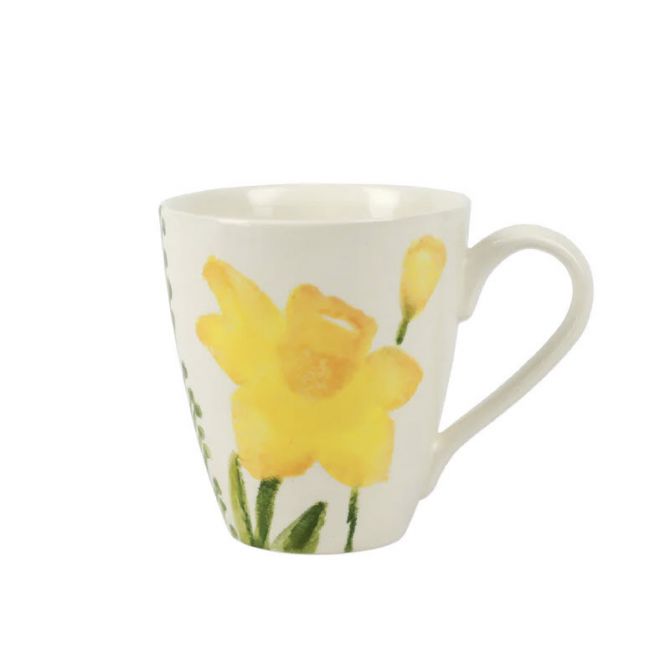 Vietri Fiori Di Campo Daffodil Mug