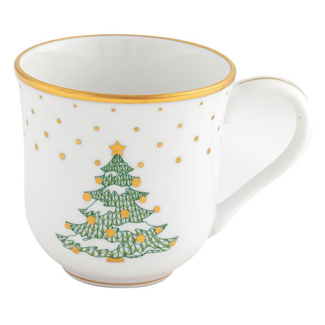 Herend Christmas Mug, Tree