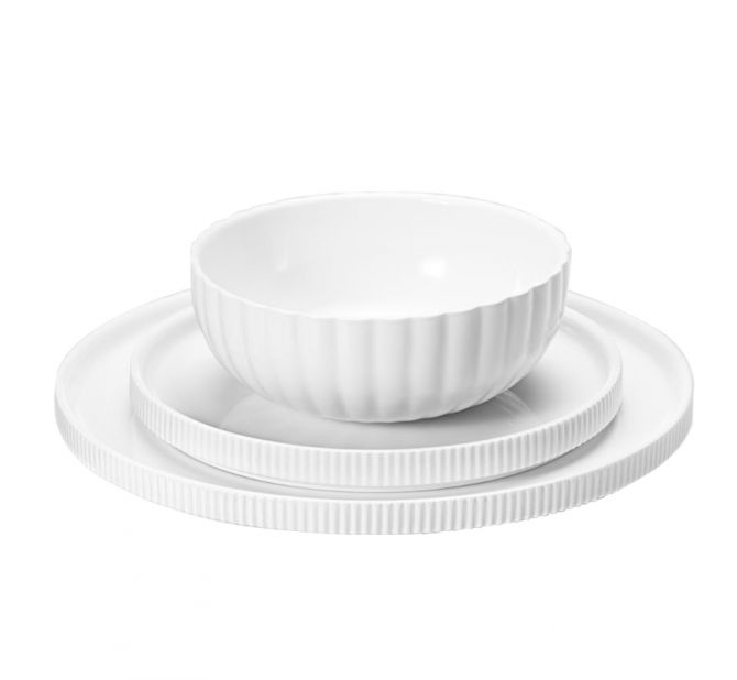 Georg Jense Bernadotte Dinnerware, 3 Piece Set