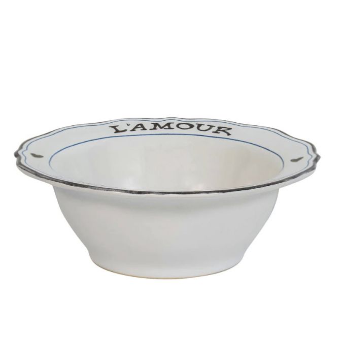 Juliska L'Amour Touhours Cereal Bowl