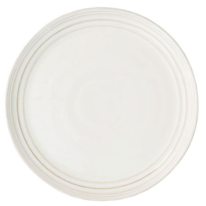 Juliska Bilbao Dinner Plate, Whitewash