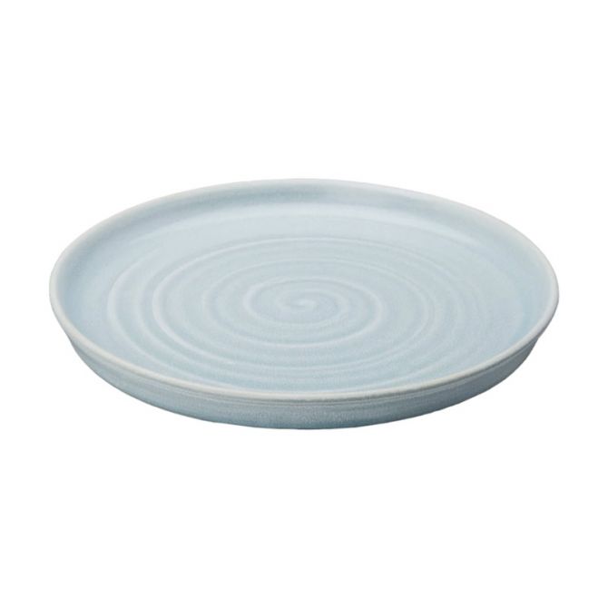 Simon Pearce Bristol Dinner Plate, Mist