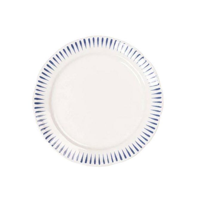 Juliska Sitio Stripe Side Plate, Delft Blue