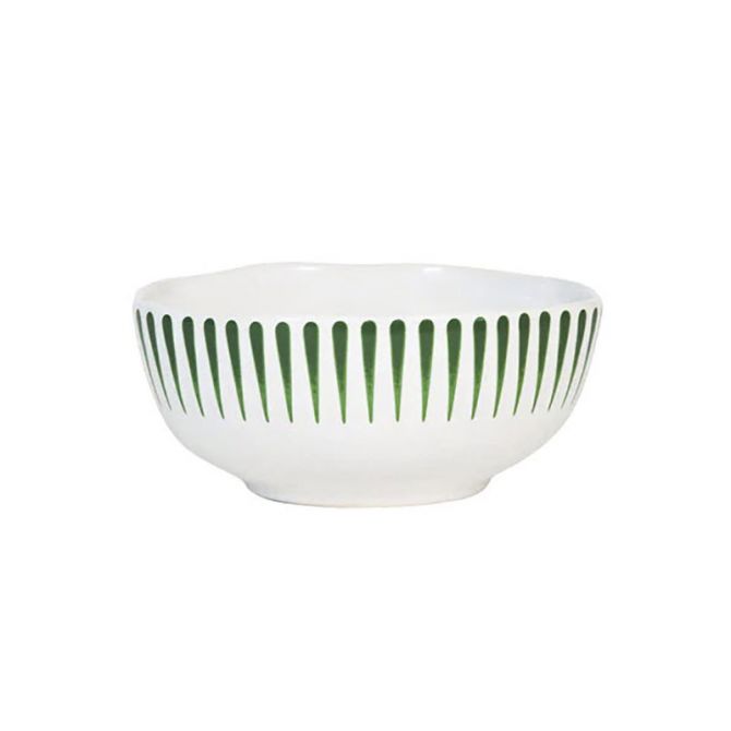 Juliska Sitio Stripe Cereal Bowl, Basil