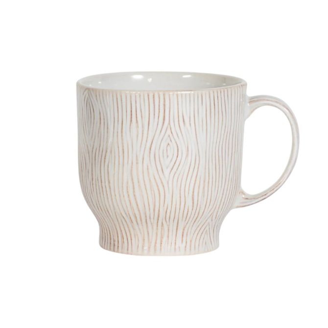 Juliska Blenheim Oak Mug, Whitewash