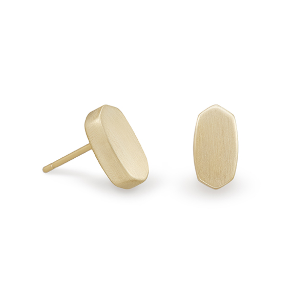 Kendra Scott Barrett Stud Earrings in Gold