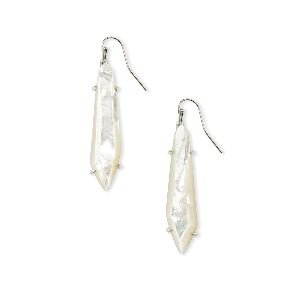 grey kendra scott earrings