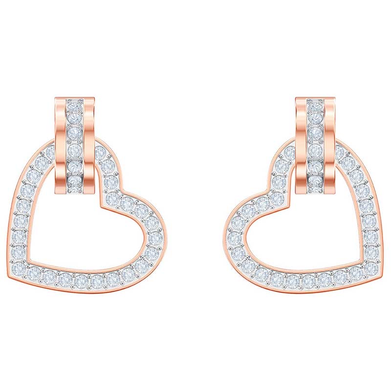 Swarovski Lovely Rose Gold Earrings | Borsheims