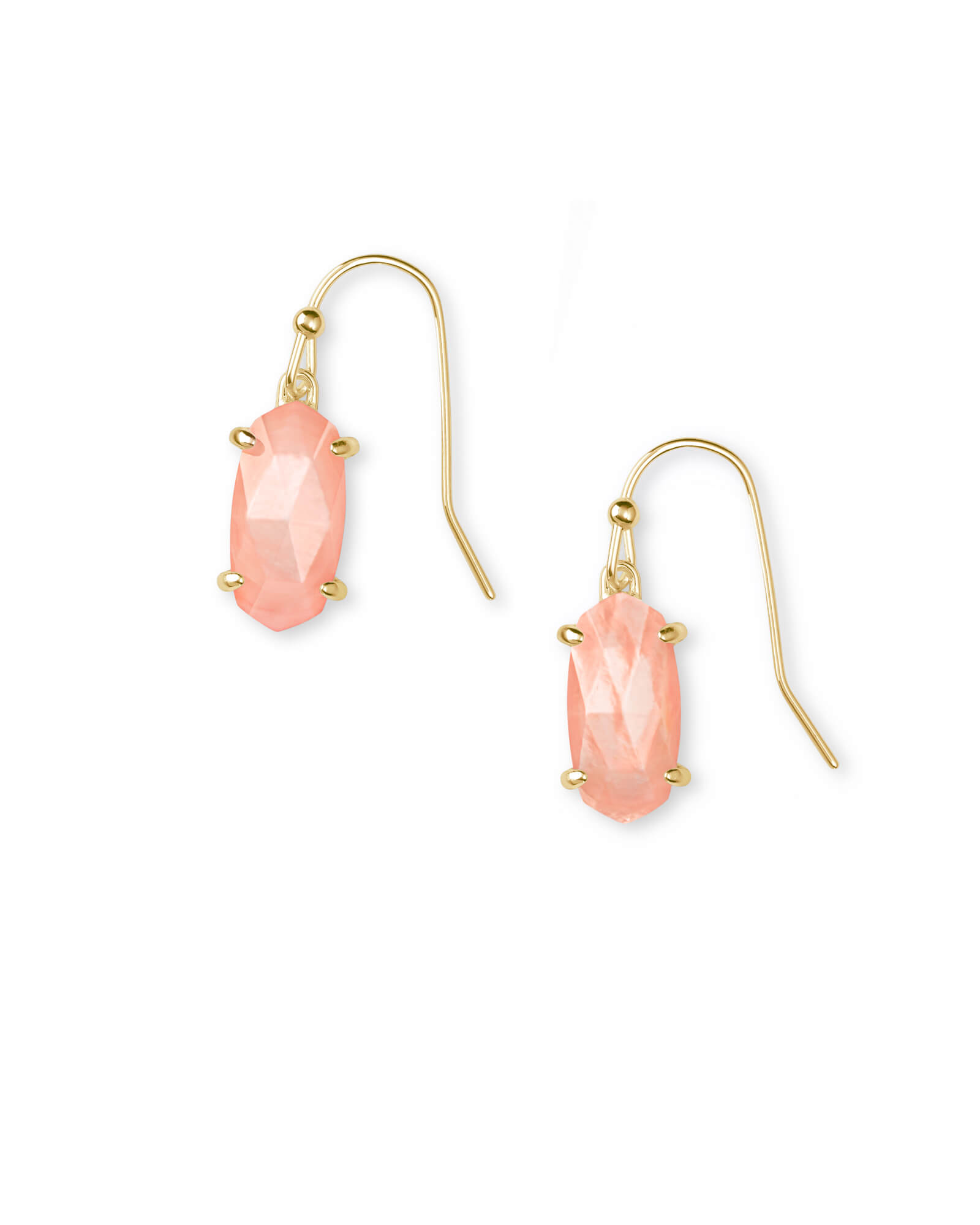 kendra scott peach mother of pearl