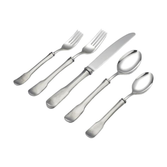 Match Pewter Olivia 5 Piece Place Setting