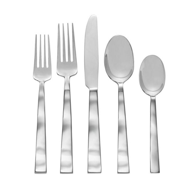 Michael Aram Ripple Effect 5 Piece Flatware Set