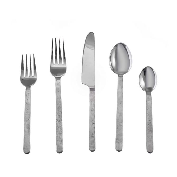 Simon Pearce Orleans 5 Piece Flatware Setting