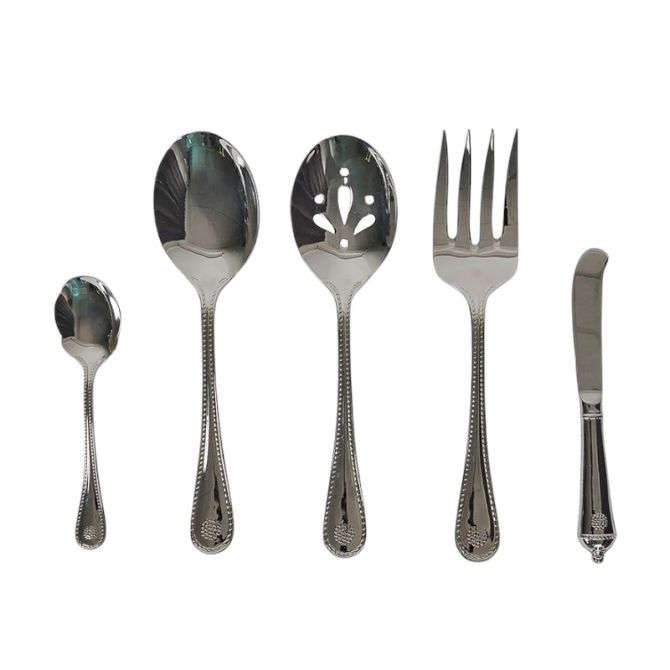 Juliska Berry & Thread Hostess 5 Piece Set, Polished