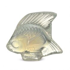 Lalique Fish Figurine, Opal Lustre