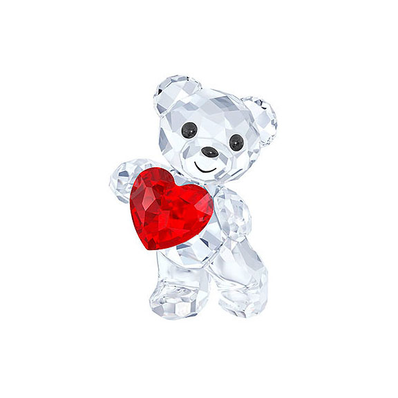 swarovski kris bear heart balloons