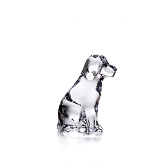 Simon Pearce Dog Figurine