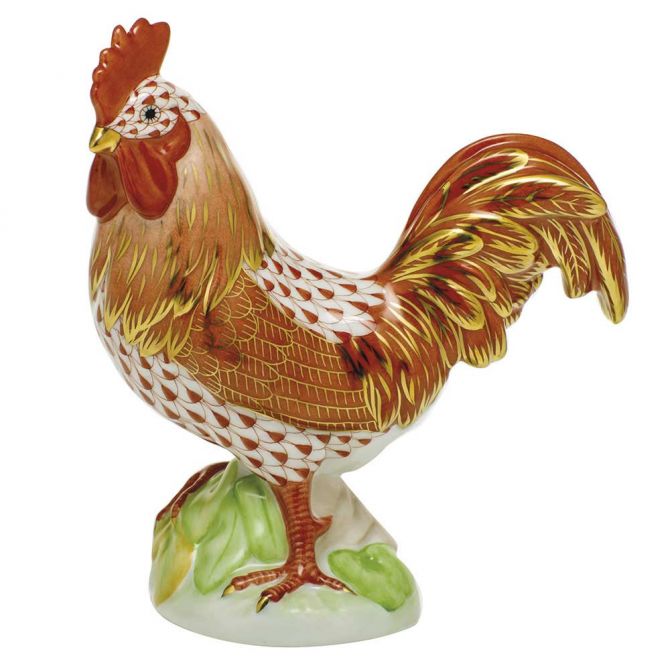 Herend Proud Rooster, Rust