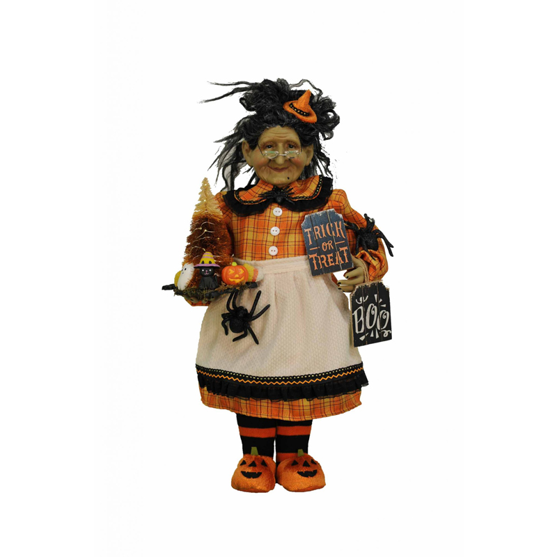 Karen Didion Lighted Trick or Treat Witch | HA18-05 | Borsheims