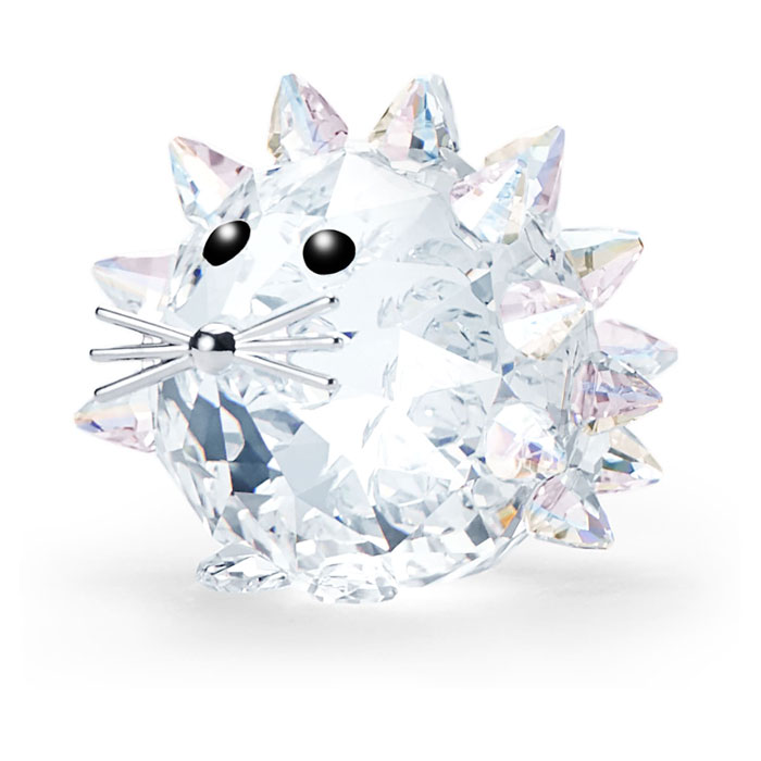 swarovski crystal hedgehog figurine