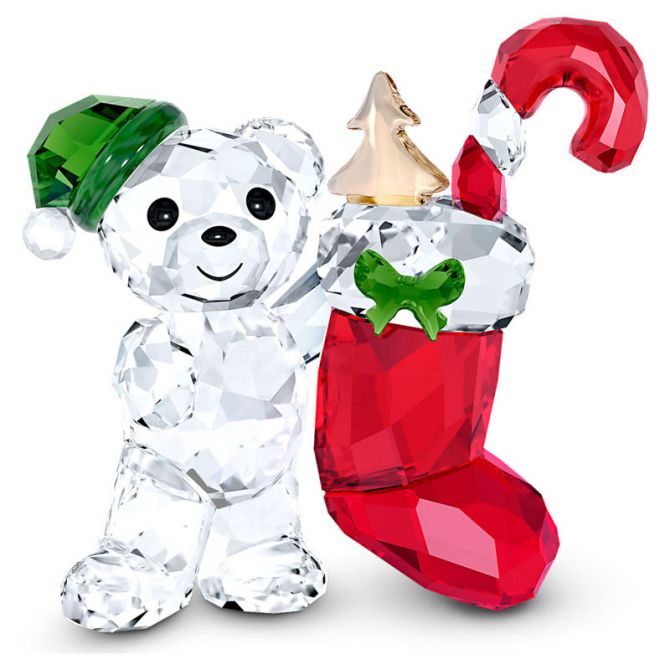 Swarovski Kris Bear Christmas Figurine, Annual Edition 2020