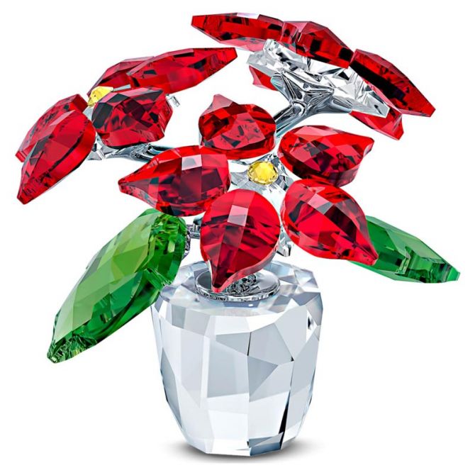 Swarovski Poinsettia Figurine