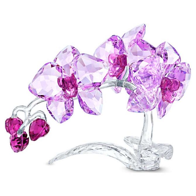 Swarovski Crystal Flowers Orchid Figurine