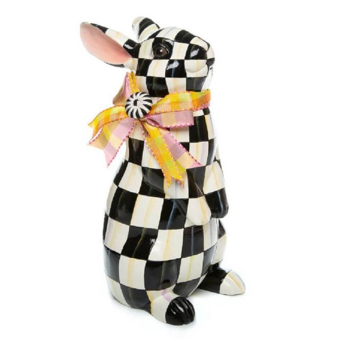 MacKenzie-Childs Courtly Check Standing Bunny