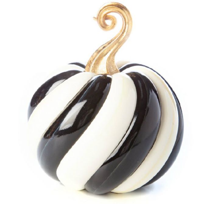 MacKenzie-Childs Courtly Twist Pumpkin, Small