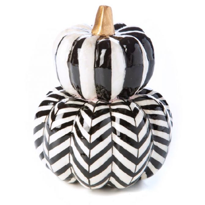 Brand New store Mackenzie Childs Stacked Pumpkin Decor