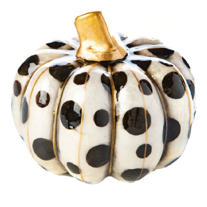 MacKenzie-Childs Dotty Pumpkin