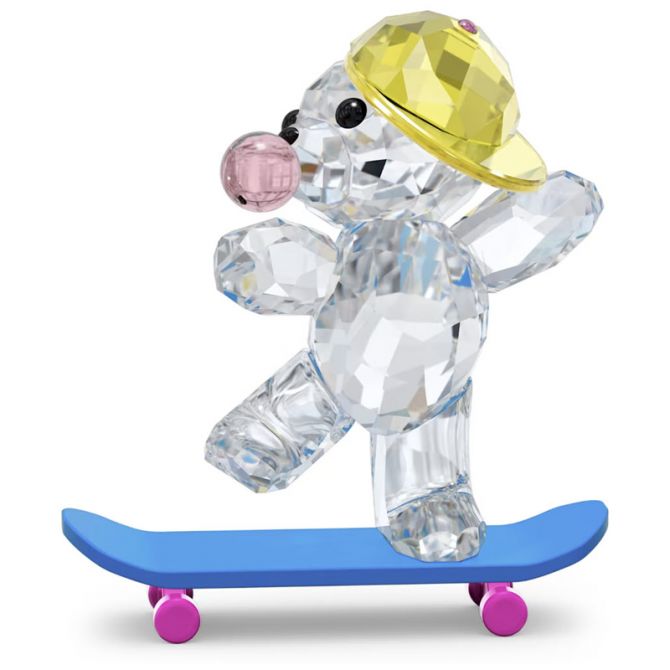 Swarovski Kris Bear Skaterbear Figurine