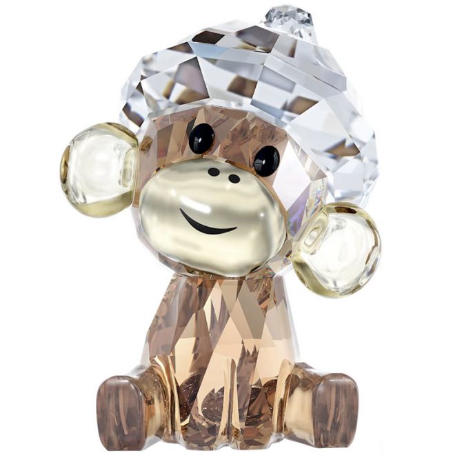 Swarovski Baby Animals Cheeky the Monkey Figurine