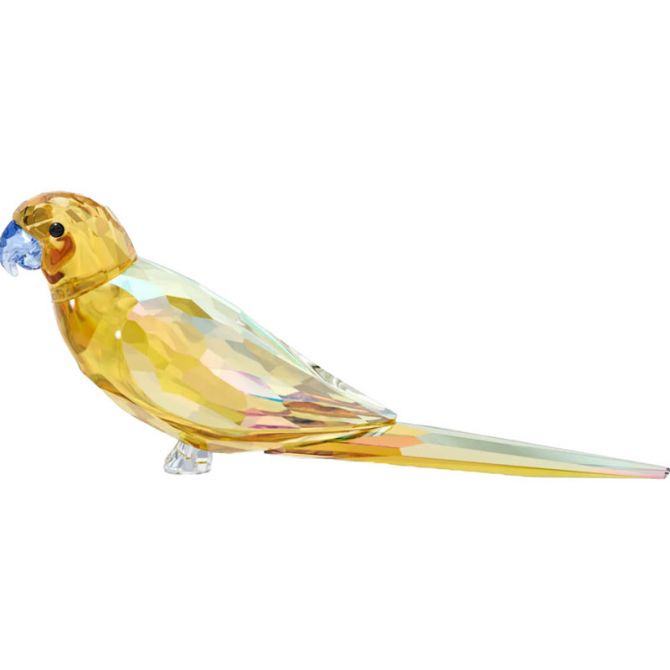 Swarovski Jungle Beats Yellow Parakeet Lychee Figurine