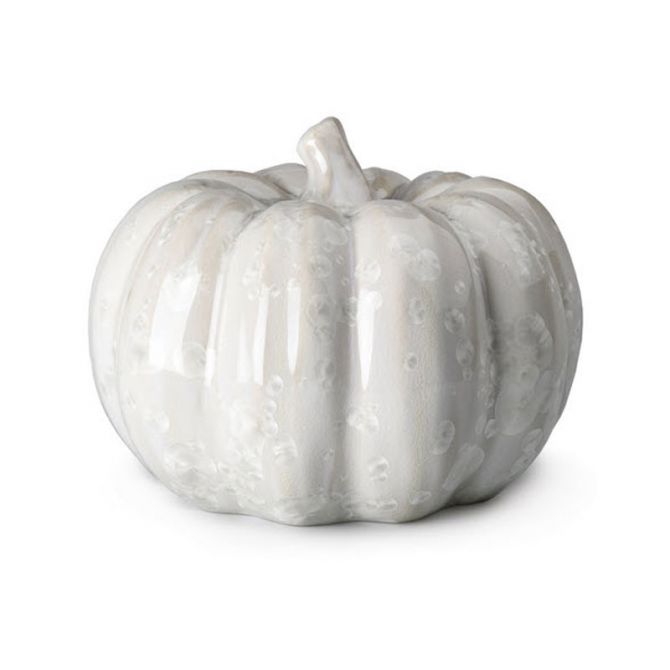 Simon Pearce Crystalline Large Pumpkin, Jade