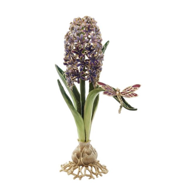 Jay Strongwater Sutton Hyacinth Flower Object