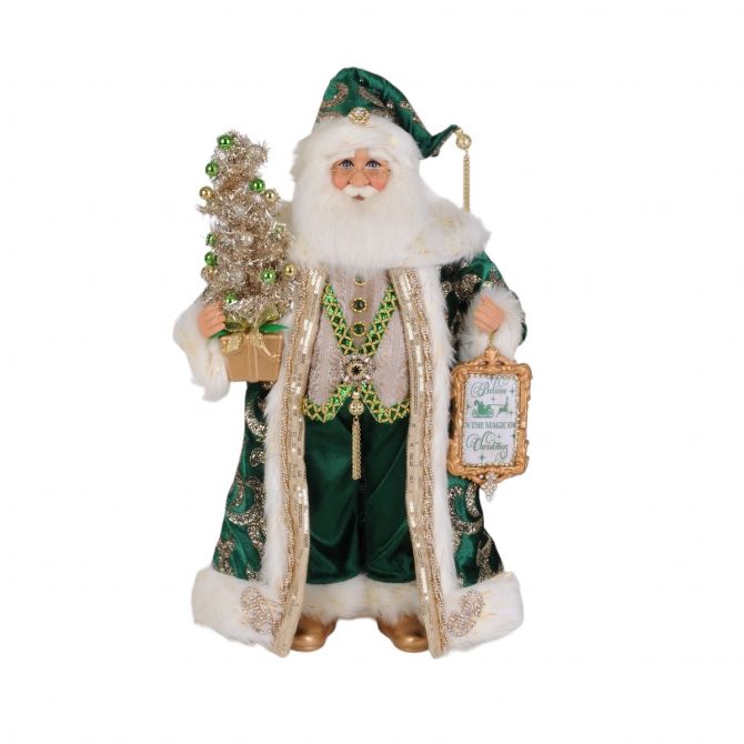 Karen Didion Jade Elegance Santa