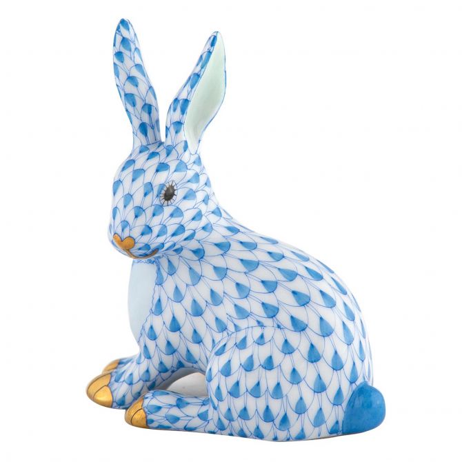 Herend Snowshoe Hare Figurine