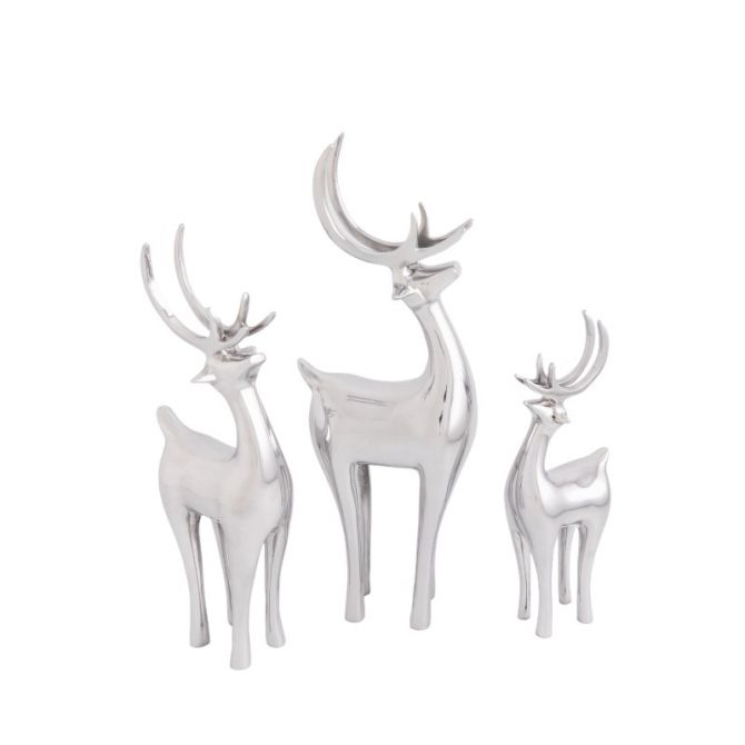 Nambe Vintage Reindeer Trio