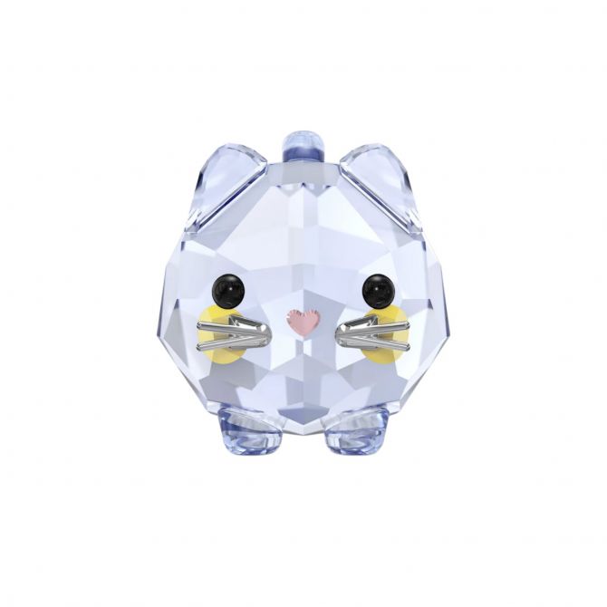 Swarovski Chubby Cats, Blue Cat