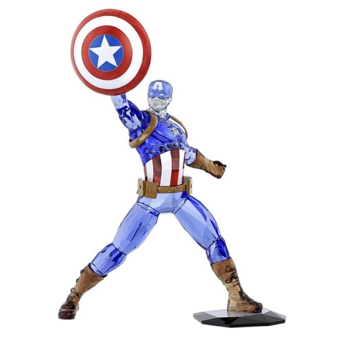 Swarovski Marvel Captain America Figurine