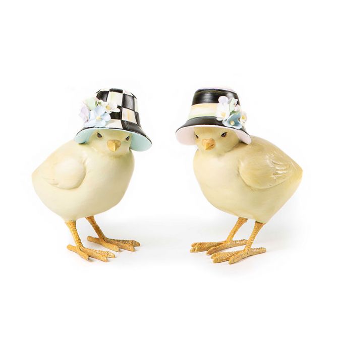 MacKenzie-Childs Spring Chicks, Set of 2