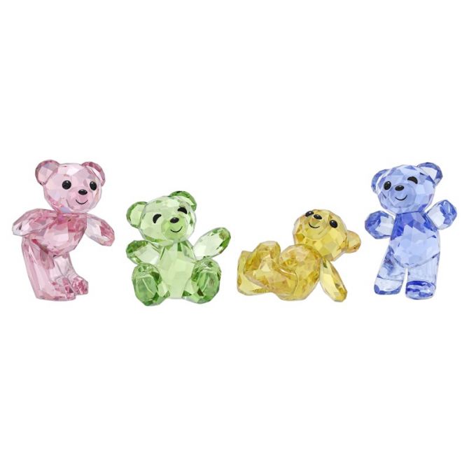 Swarovski Kris Bear 30th Anniversary Figurine Set