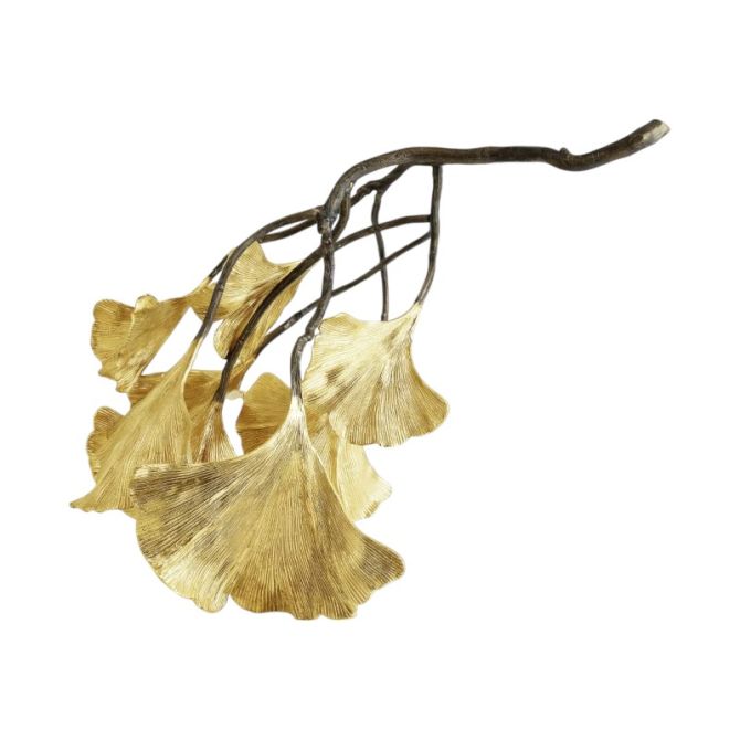 Michael Aram Golden Ginkgo Object