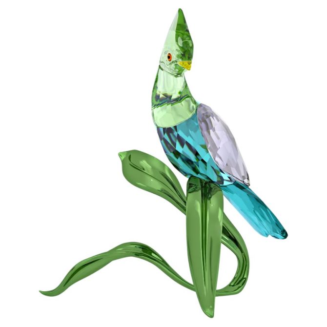 Swarovski Idyllia Green Turaco Figurine