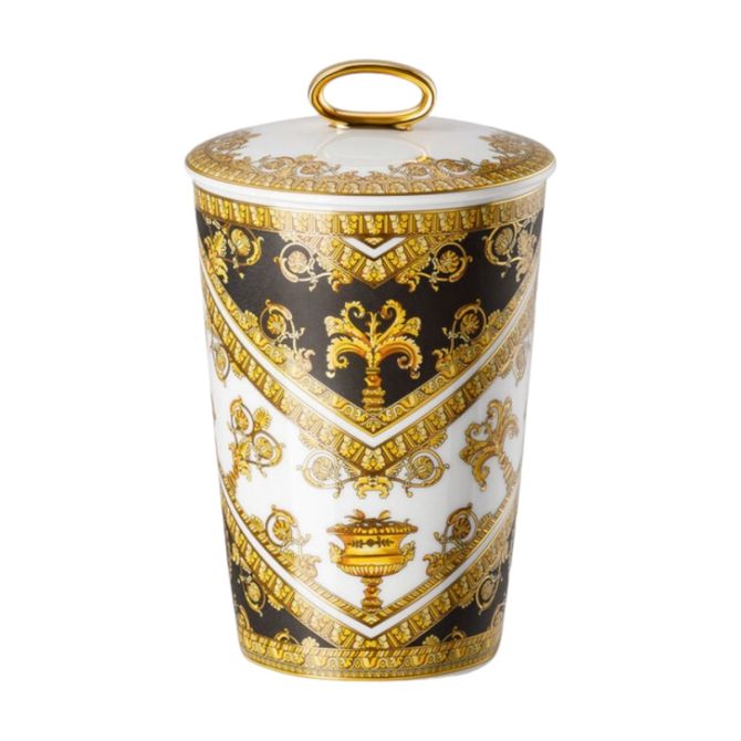 Versace I Love Baroque Scented Candle, Gold