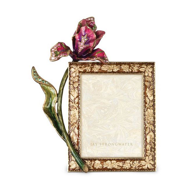 Jay Strongwater Ilsa Tulip Frame, 3" x 4"