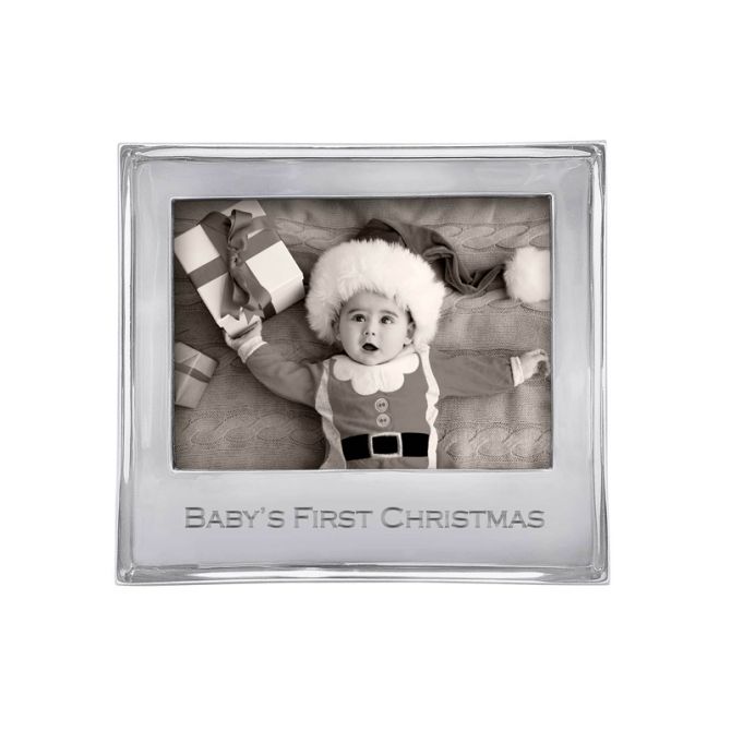 Mariposa Baby's First Christmas Signature Frame, 5x7