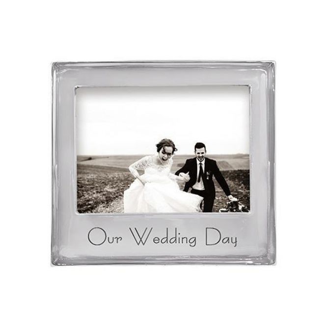 Mariposa Our Wedding Day Signature Frame, 5x7