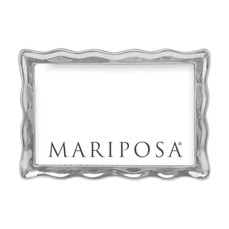 Mariposa Wavy Frame, 4x6 | 3338 | Borsheims